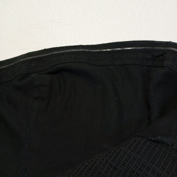 Urban Outfitters Mini Dress Size S Black Strapless Patchwork Denim Frayed Hem - Picture 6 of 10